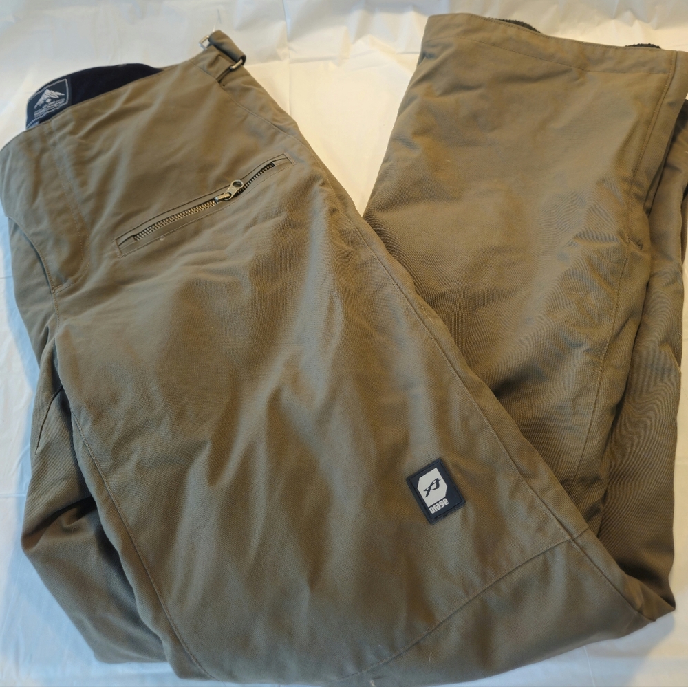 Snowpants Orage Womens Olive Green Khake Colour Outdoors Snow Ski Pants